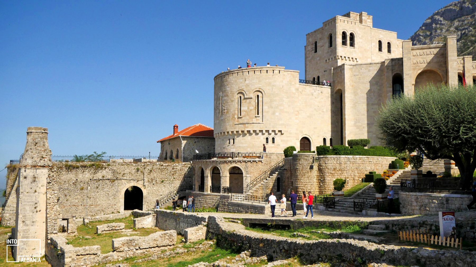 Skanderbeg Museum - Into Albania