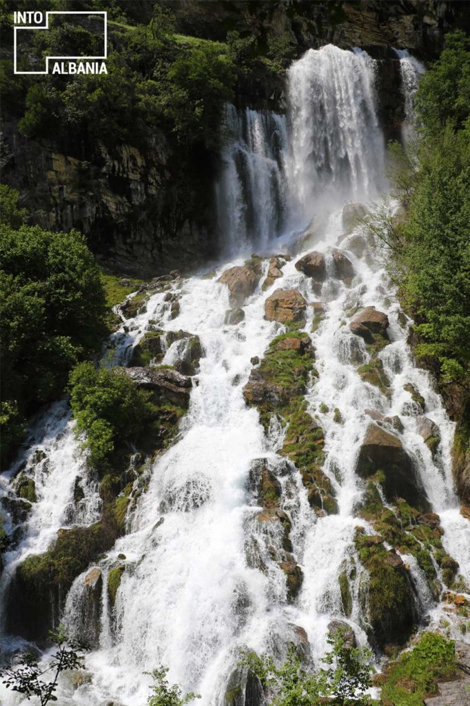 Sotira Waterfall in Gramsh, Elbasan