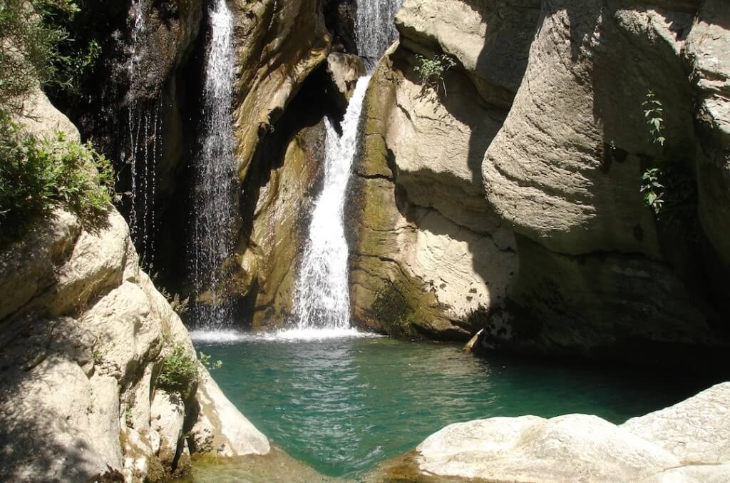 bogova waterfall on direktorium